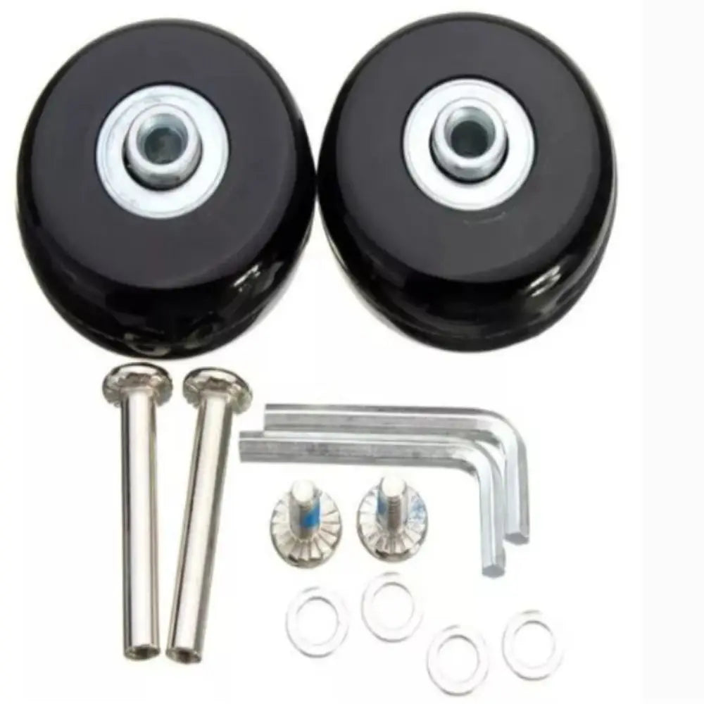 57-59MM Durable Silent Dia40mm/50mm/60mm Casters Repair Travel Luggage Wheels Suitcase Parts Axles Axles Repair Kit Quake
