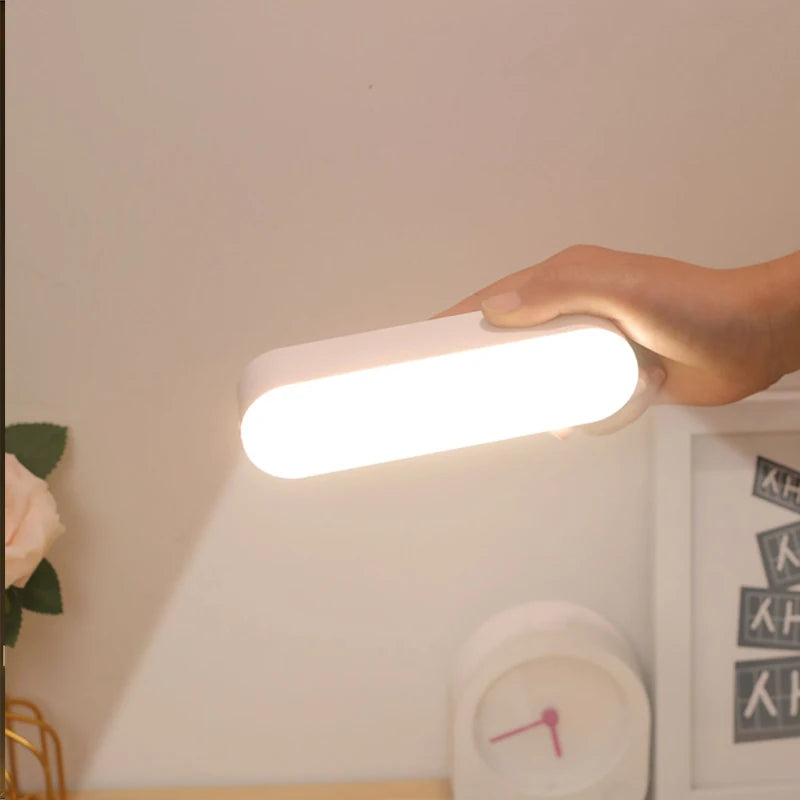Wireless LED Motion Sensor Lamp Night Lights USB Rechargeable Magnetic For Wardrobe Room Closet Kitchen Aisle Tube Detector Bulb Quake