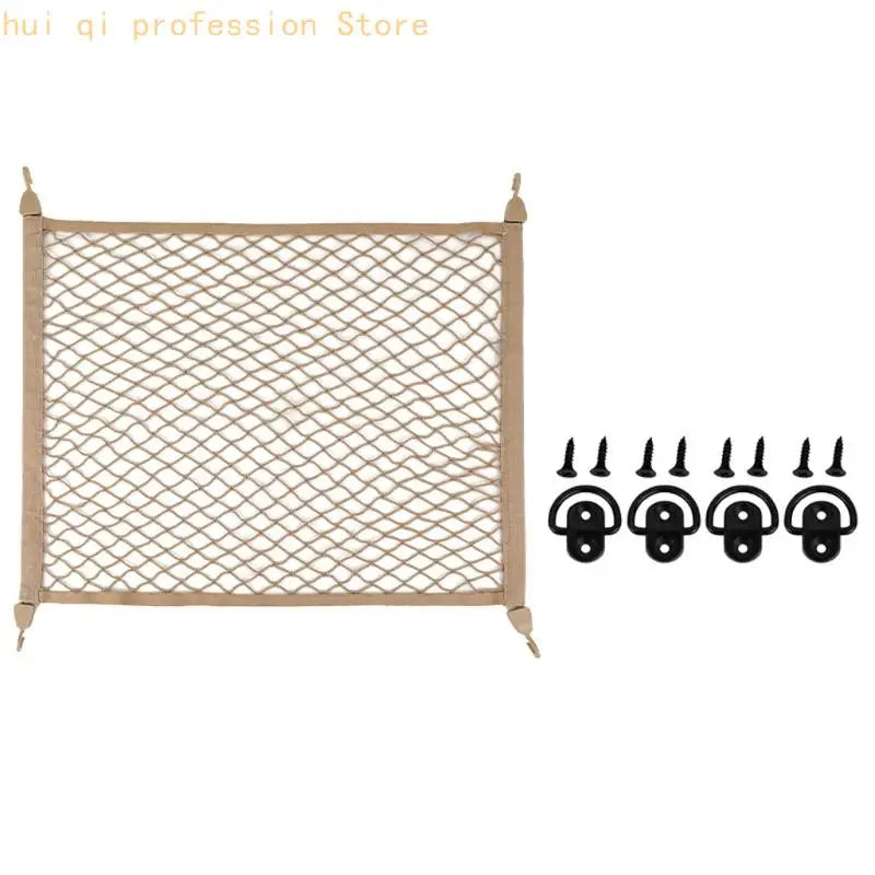 Car Trunk Cargo Net Storage Organizers, Elastic Cargo Net for Travel and Tool H8WE Quake C CN