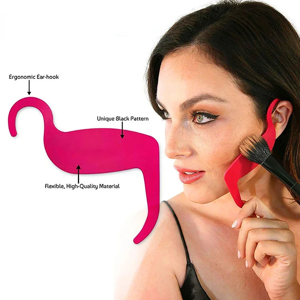 Eyeliner Cards Face Cheek Nose Makeup Model Contour Curve Stencil Eyebrow Shaper Makeup Tools Beauty Make Up Accessories Quake
