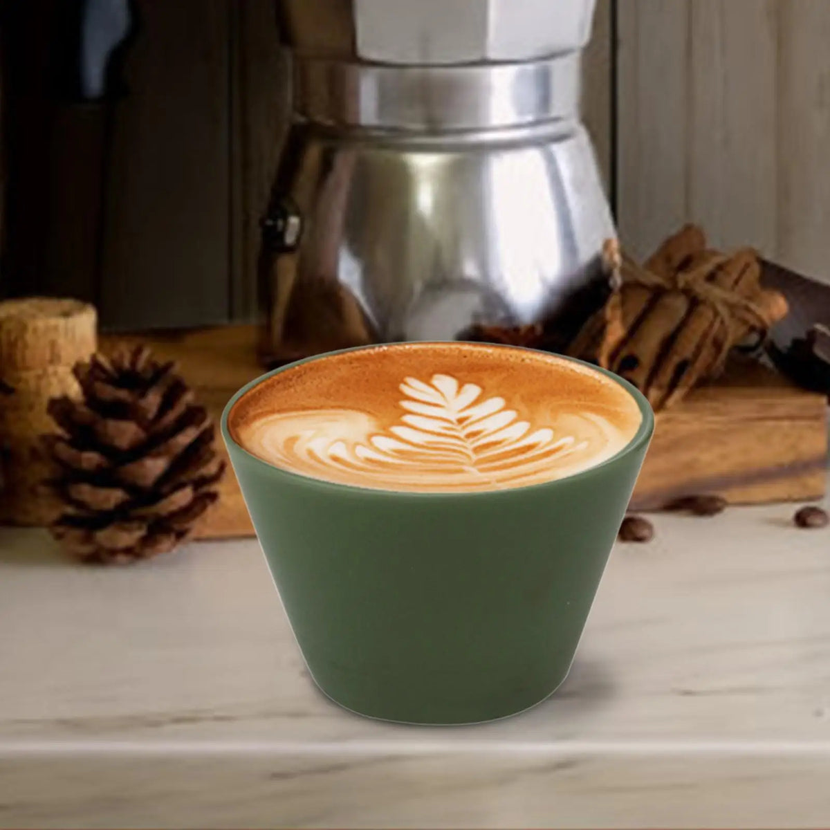 Coffee Mug Juice Cup Handmade Birthday Gifts 230ml Water Cup Pottery Tea Cup Espresso Cup for Party Home Water Beverage Matcha Quake Green