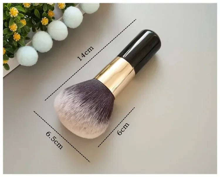 Large Size Powder Foundation Brush Professional Makeup Brush Multifunctional Cosmetic Blush Sculpting Bronzer Brush Makeup Tool Quake