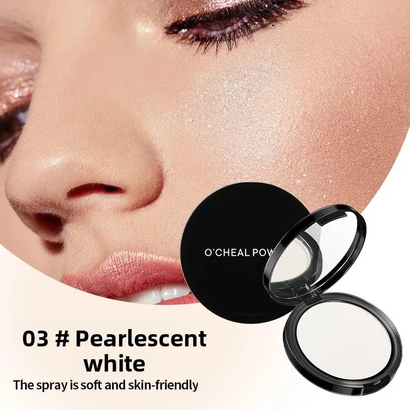 OCHEAL Lady's Loose Setting Powder Concealer Repairing Oil Control Moisturizing Waterproof Sweatproof Makeup for Women Quake
