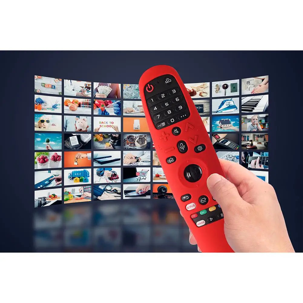 New For LG Smart TV AN-MR650A600 20GA 19BA Remote Control Case Soft Silicone Protective Cover Compatible Replacement Accessories Quake