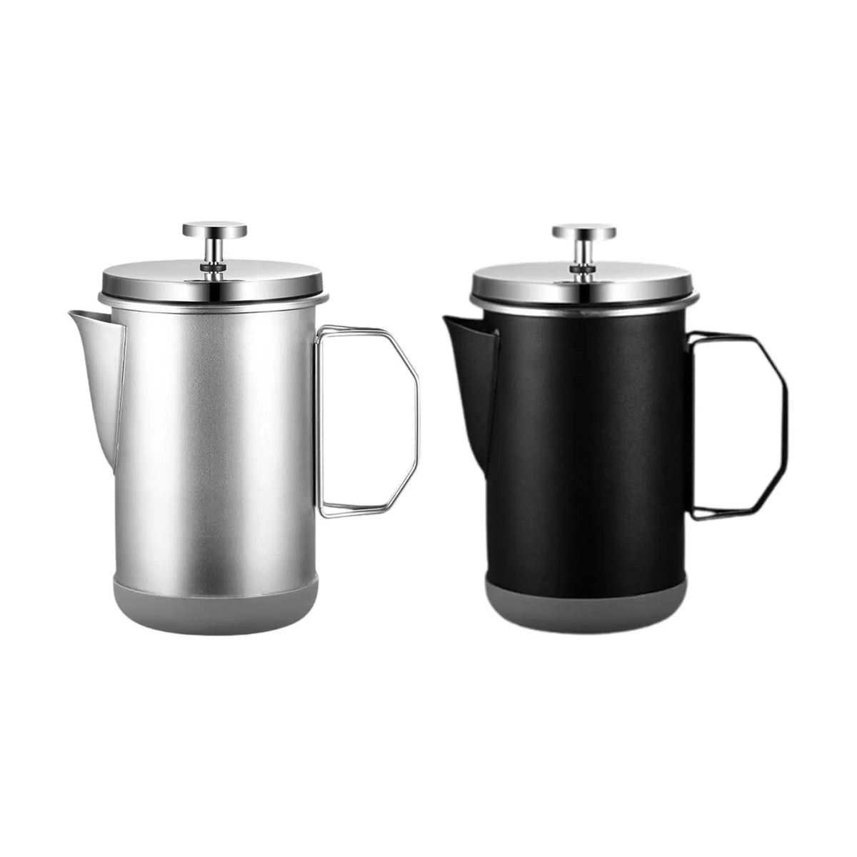 French Pressing Coffee Pot 1000ml Thickened for Kitchen Cafe Outdoor Camping Quake