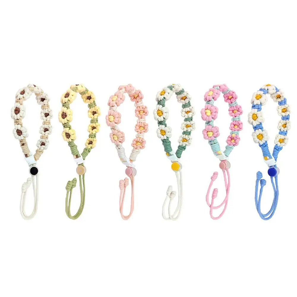 Portable Flower Water Bottle Handle Handmade Leakproof Packaging Strap Coffee Mug Accessory for Coffee Milk Tea Cup Quake
