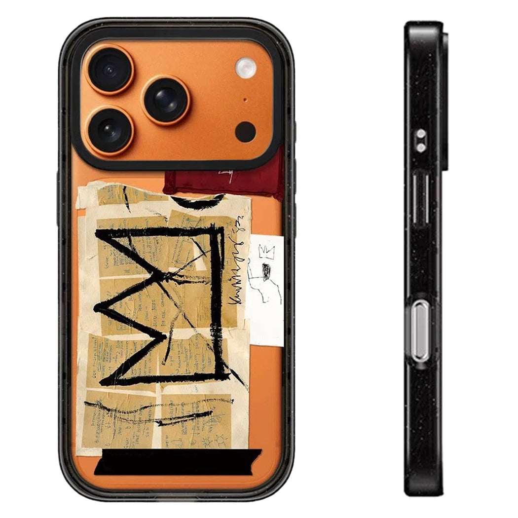 6090838 Impact Black Border Magnetic Case: Compatible with IPhone 18 17 16 15 14 13 Pro Max 18Pro Quake impact (MagSafe) 1 iPhone 15 Pro