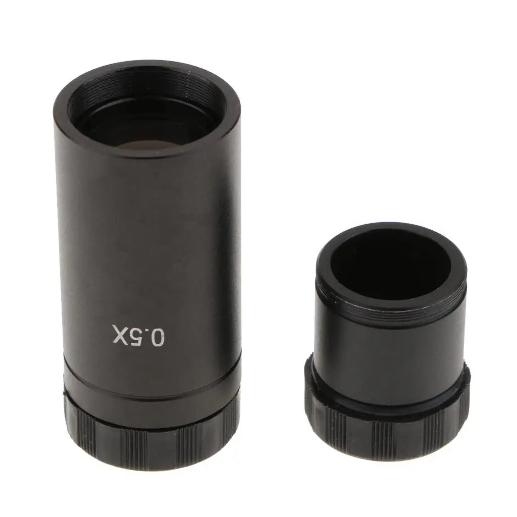 Digital CCD Camera Eyepiece 0.5X Magnification C-mount Adapter for Biomicroscope Stereo Microscope Lens Quake Default Title
