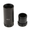 Digital CCD Camera Eyepiece 0.5X Magnification C-mount Adapter for Biomicroscope Stereo Microscope Lens Quake Default Title