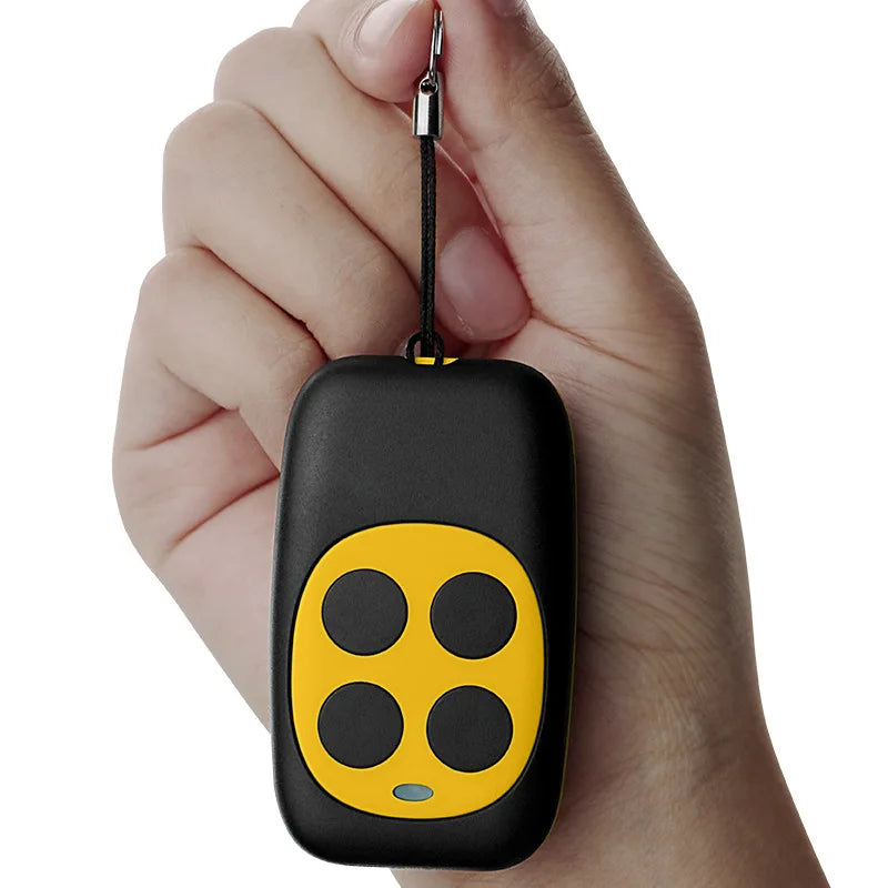 433Mhz 4 Keys Colorful Remote Control RF Wireless Copy Code Remote Electric Cloning Gate Garage Door Auto Keychain for Home Quake