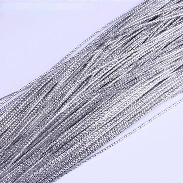 5/10Pcs Gold Charms Diy Hairs Braid Dread Dreadlock Beads Hair Ring Rope Elastic Hair Bands Ponytail Hairstyle Hair Accessories Quake 5pcs silver