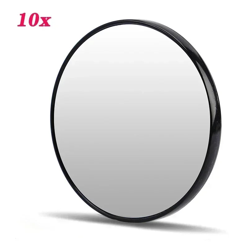 8.8CM 5X/10X/15X Magnifying Mirror Suction Cup Women Beauty Makeup Cosmetic Shower Home Magnification Glass Quake 10X