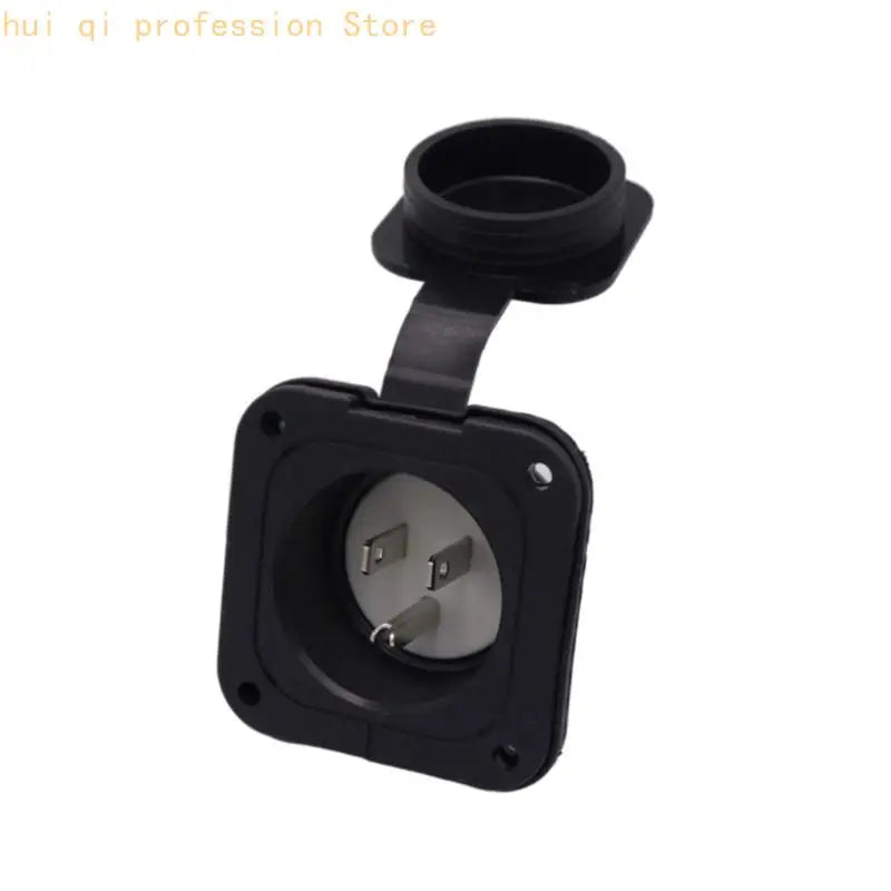15A 125V Universal Campers Electrical Socket With Waterproof Anti Mechanism H8WE Quake