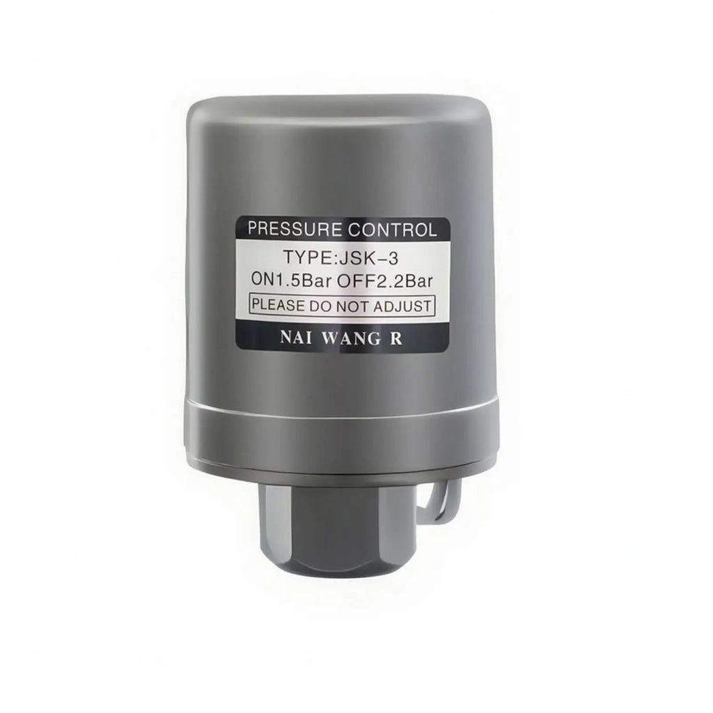Pressure Control Switch for Booster Pump Automatic Start Stop System with Compact Vertical Housing Quake