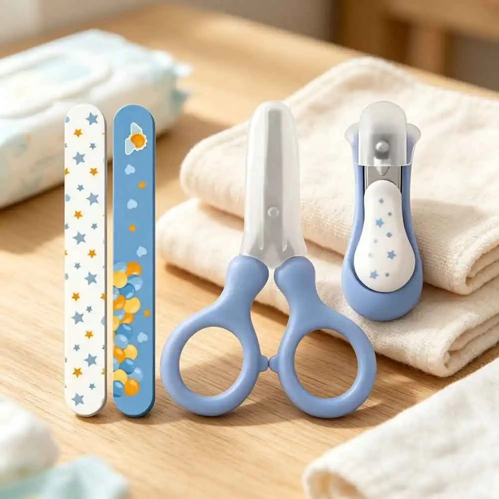 Storage Set Baby's Nail Clippers Kits baby nail trimmer Children's Care Tools For Kids Nail Clipper Scissors Nail Clippers Quake
