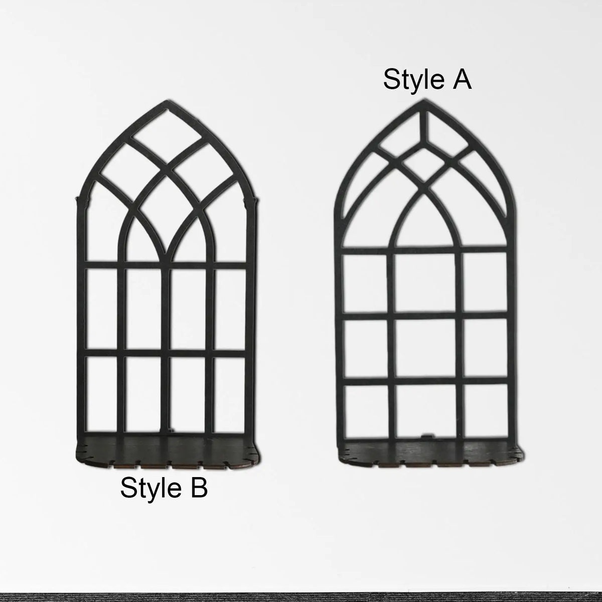 Window Candle Sconce Rustic Vintage Ornament Storage Rack Wall Shelf for Apartment Bedroom Bathroom Living Room Wall Decoration Quake