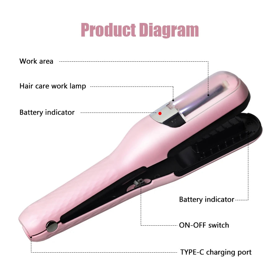 Hair End Cutting Machine Hair Split Ends Trimmer Automatic Split End Remover Damaged Hair Repair Care Treatment Quake