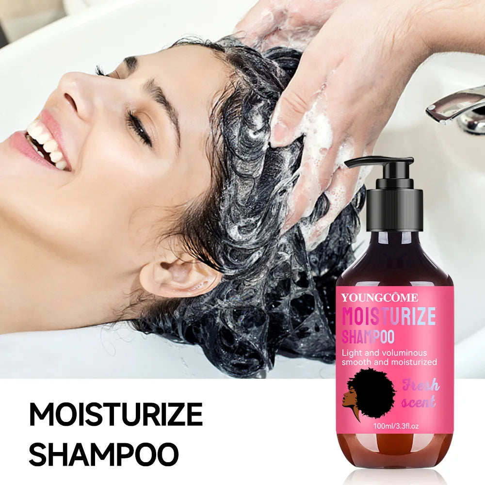 Shampoo Nourishing Hair Strengthens Restore Damaged Split Hair Scalp Cleansing Dandruff Control Hair Shampoo Quake