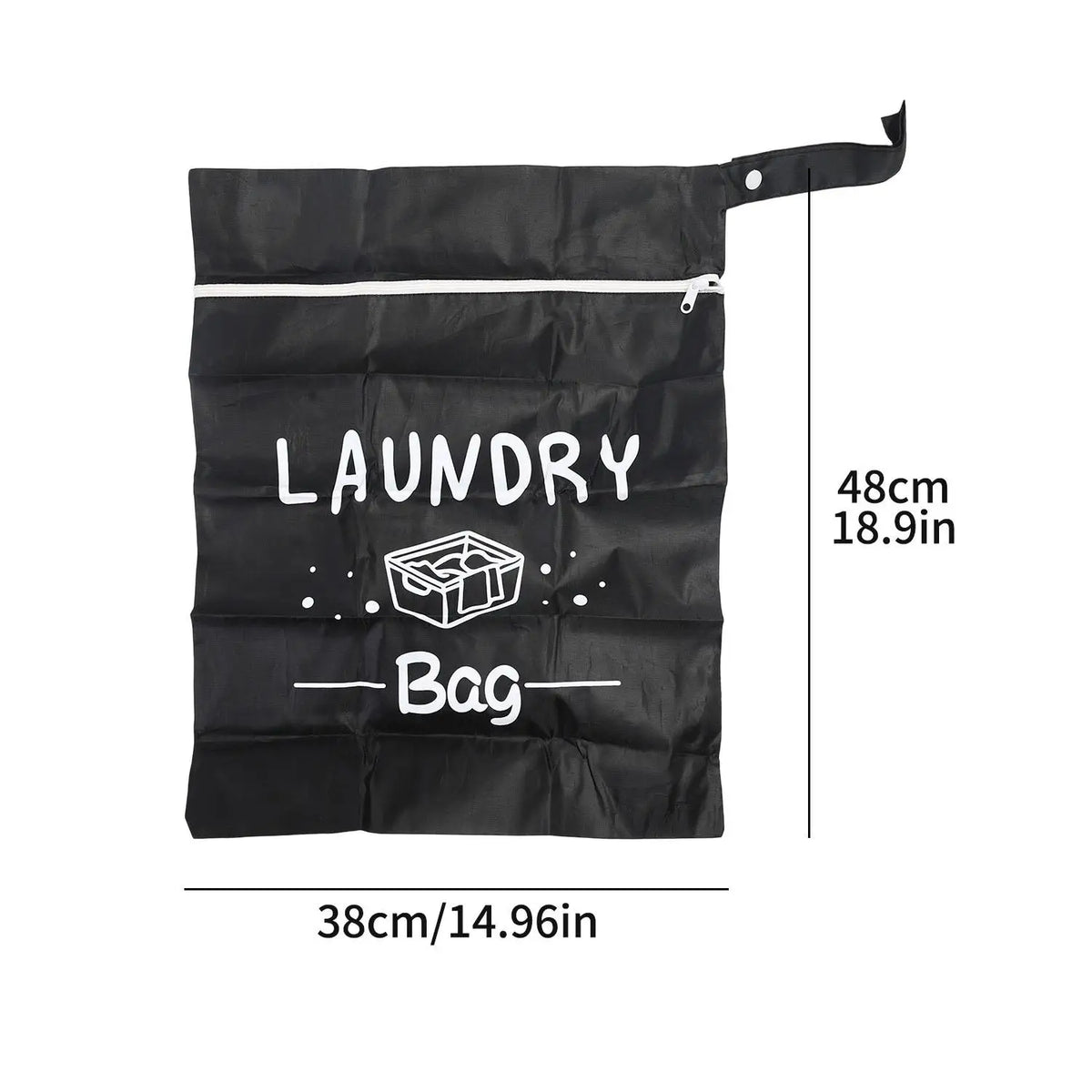 Large Capacity Laundry Bag Portable Dirty Clothes Storage Bag Oxford Waterproof Storage Pouch Swimming Fitness Beach Clothes Bag Quake 5PCS black