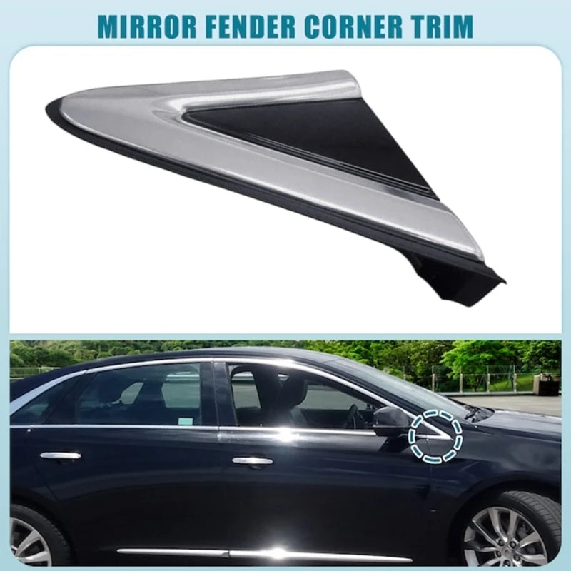 23433634/23433633 Mirror Base Corner Trim 2013-2019 For Side Mirror Housing Repair and Door Area H8WE Quake