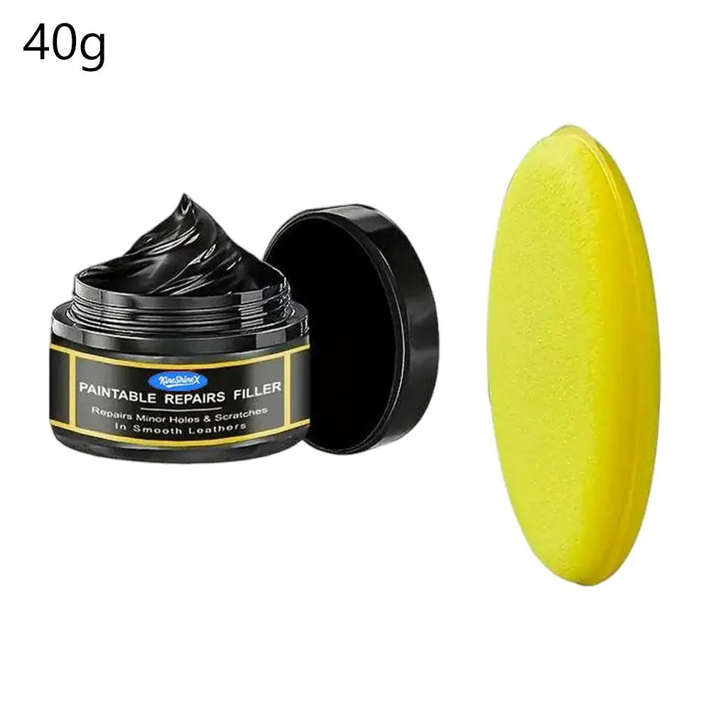 Magical Car Interior Restorer Wax Glossy Surface Repair Agent for Scratched Plastic Leather Filling Paste Car Maintenance Essent Quake 40g