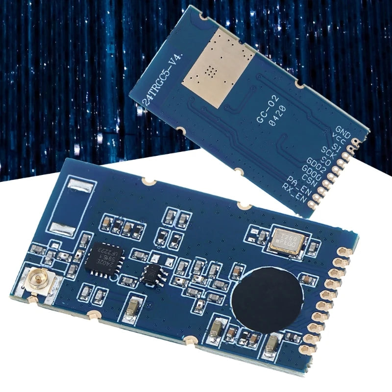 2.4GHz Flight Control Module CC2500 Transceiver Module Board Not Include Antenna 2.4G Frequency Board Plate 100 Meter K1KF Quake Default Title