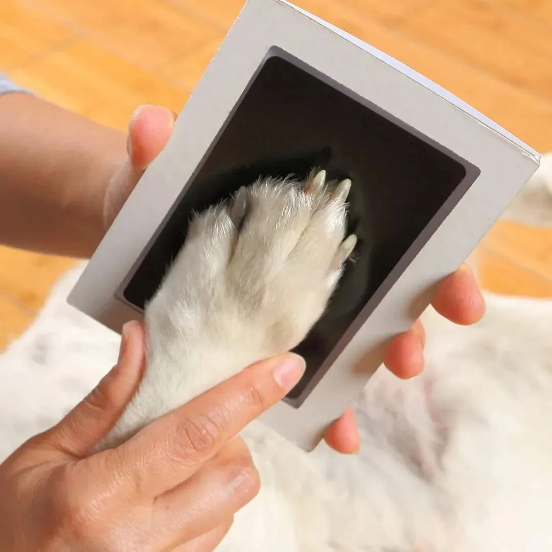 Non-contact Pet/Baby Hand And Foot Printing Table, No Qash Rubbing, Commemorative Photo Album Production Quake