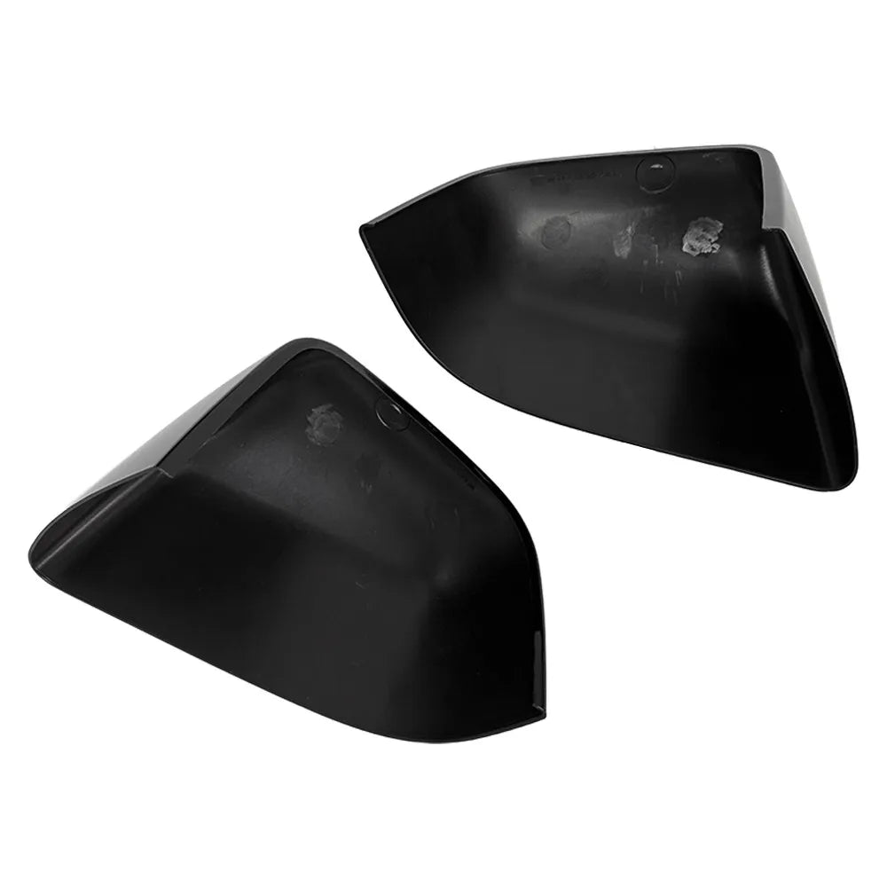 For Tesla Model Y Juniper 2025+ 2x Car Sticker Rearview Side Mirror Cover Wing Cap Exterior Case Trim Accessories Decoration ABS Quake