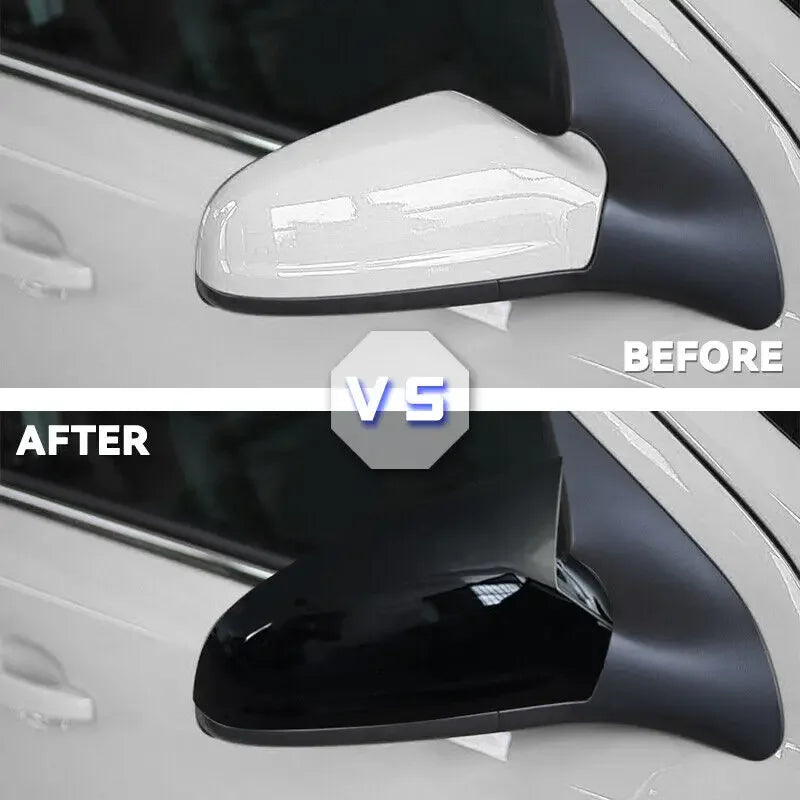 For Opel Vauxhall Astra H MK5 2004-2009 J MK6 2010-2013 Car Rearview Sticker Side Mirror Cover Wing Cap Exterior Door Case Trim Quake