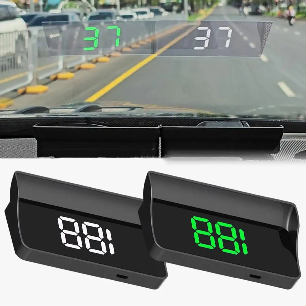 Plug-and-play Speedometer In-car Hud Speedometer with Gps Navigation 10hz Refresh Rate Head-up Display Universal Usb for Cars Quake