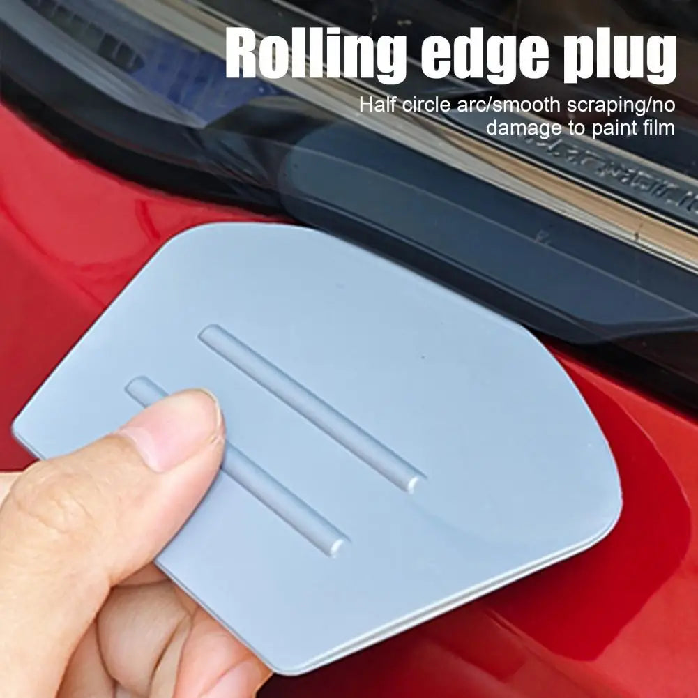 Soft Squeegee Tool for Car Wrap Semi-Circle Edge Tucking Tool for Vinyl Wrap Installation Paint Protection Film Applicator Quake