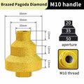 Diamond Brazed Step Hole Reamer Sharp Hard Edge Multifunctional Hole Opener For Angle Grinder Tile Marble Granite Drill Quake A1