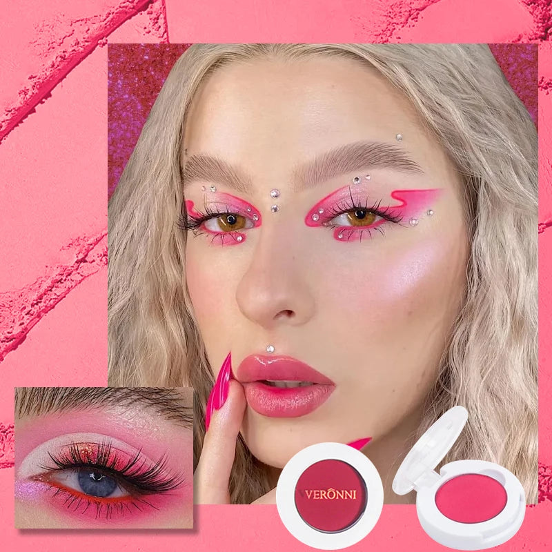 VERONNI 24 Color Eyeshadow Glitter Pigment Matte Eye Shadow Makeup Monochrome Glitter Eyeshado Makeup Palette Lasting Cosmetics Quake