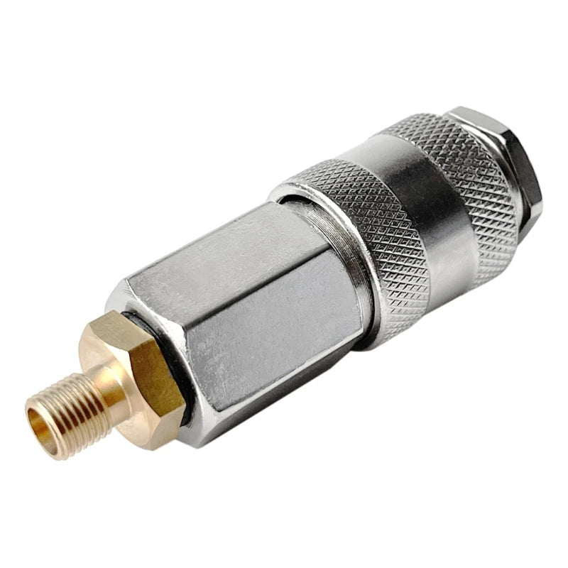 Car Tyre Wheel Inflatable Quick Connector Air Pump Thread Nozzle Adapter Accessory Fast Conversion Clip Type Nozzle Quake 1pc