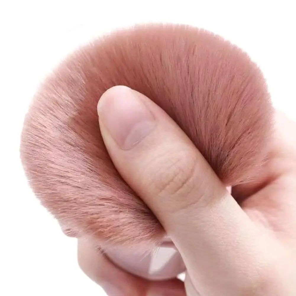 Portable Mini Retractable Blush Brush Soft Loose Powder Foundation Makeup Brush Multi Functional Beauty Makeup Tool Quake