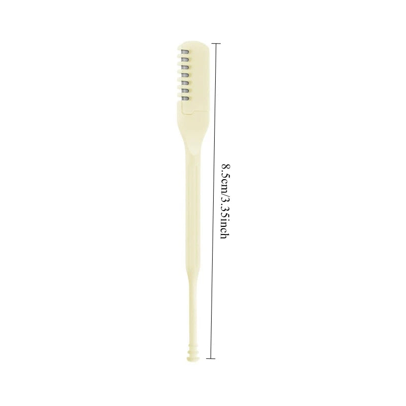 vvocci Nose Hair Trimmer Double-headed Nose Hair Trimmer Spiral Ear Pick Nose Hair Trimmer Stainless Steel Nose Hair Scissors Quake