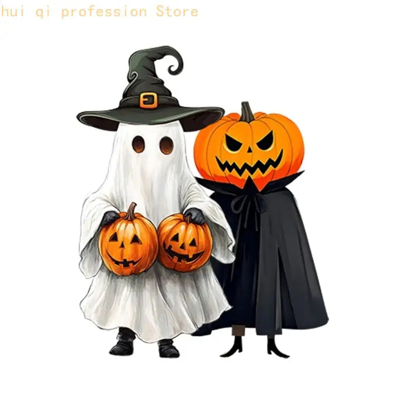 Removable Halloween Glass Panel Decals Electrostatic PVC Sticker, Seasonal Clings foHousehold Display Areas H8WE Quake