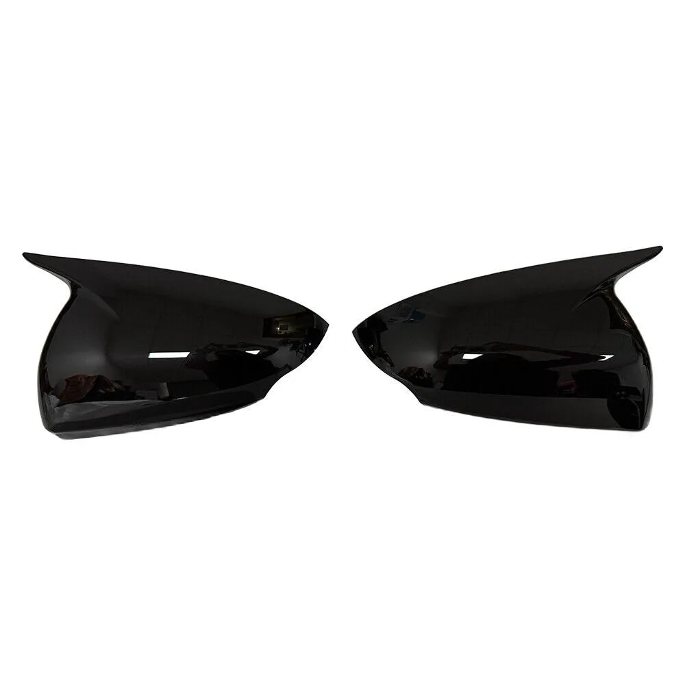 For Hyundai IONIQ 2016-2022 Car Sticker Rearview Side Mirror Cover Wing Cap Exterior Door Rear View Case Trim Carbon Fiber Look Quake Carbon