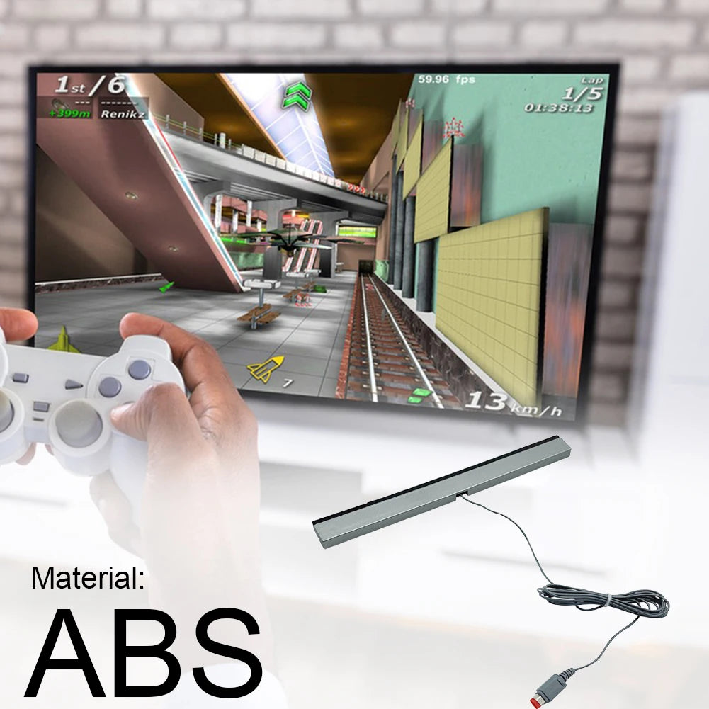 High-Quality Wired Motion Sensor Receiver for Nintendo WII WIIU with Reliable Sensor Detection for Gaming Accessories Quake Default Title
