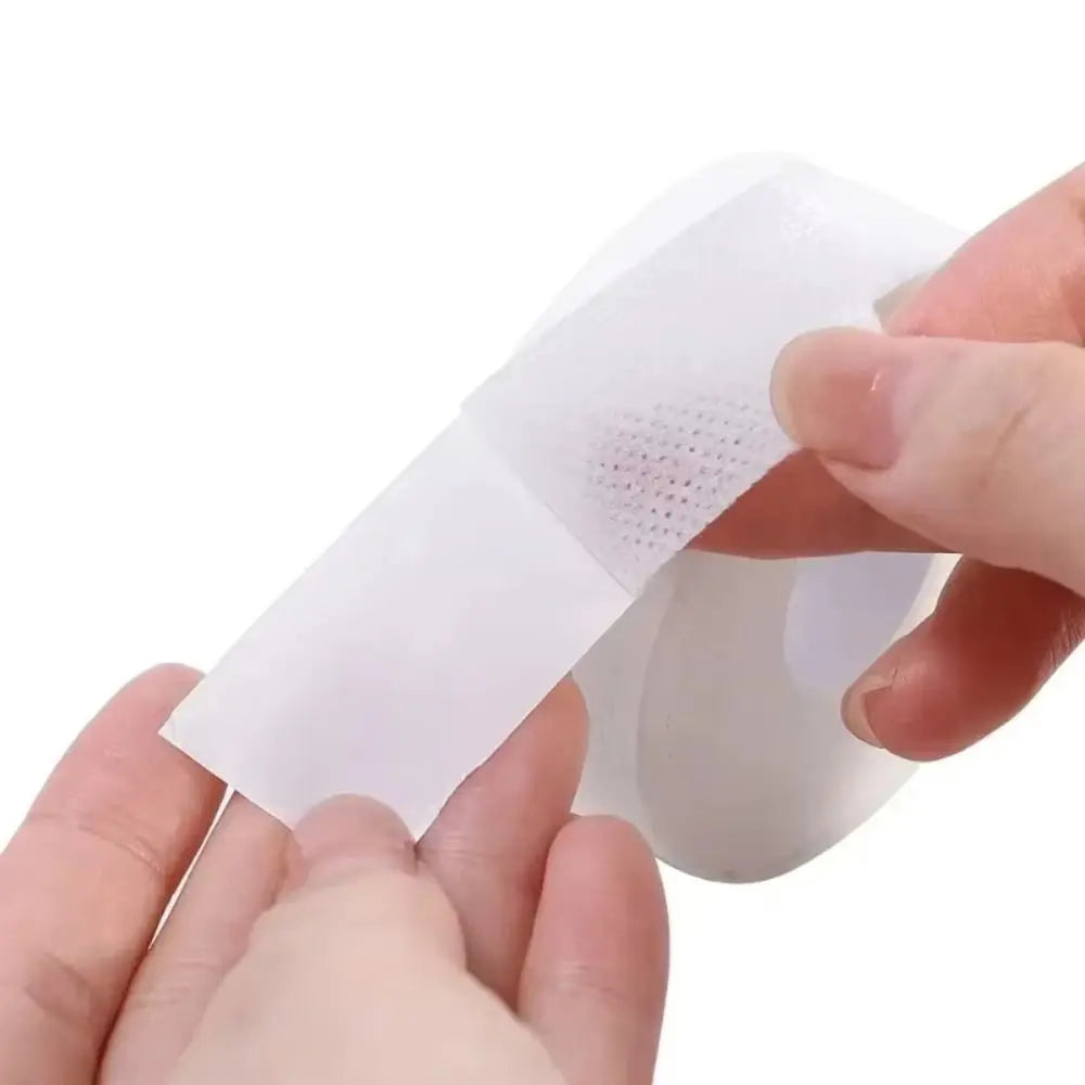 8/80M Collar Anti-dirty Grime Self-adhesive Disposable Cuff Fixing Tape Breathable Sweat-absorbent Tape Quake