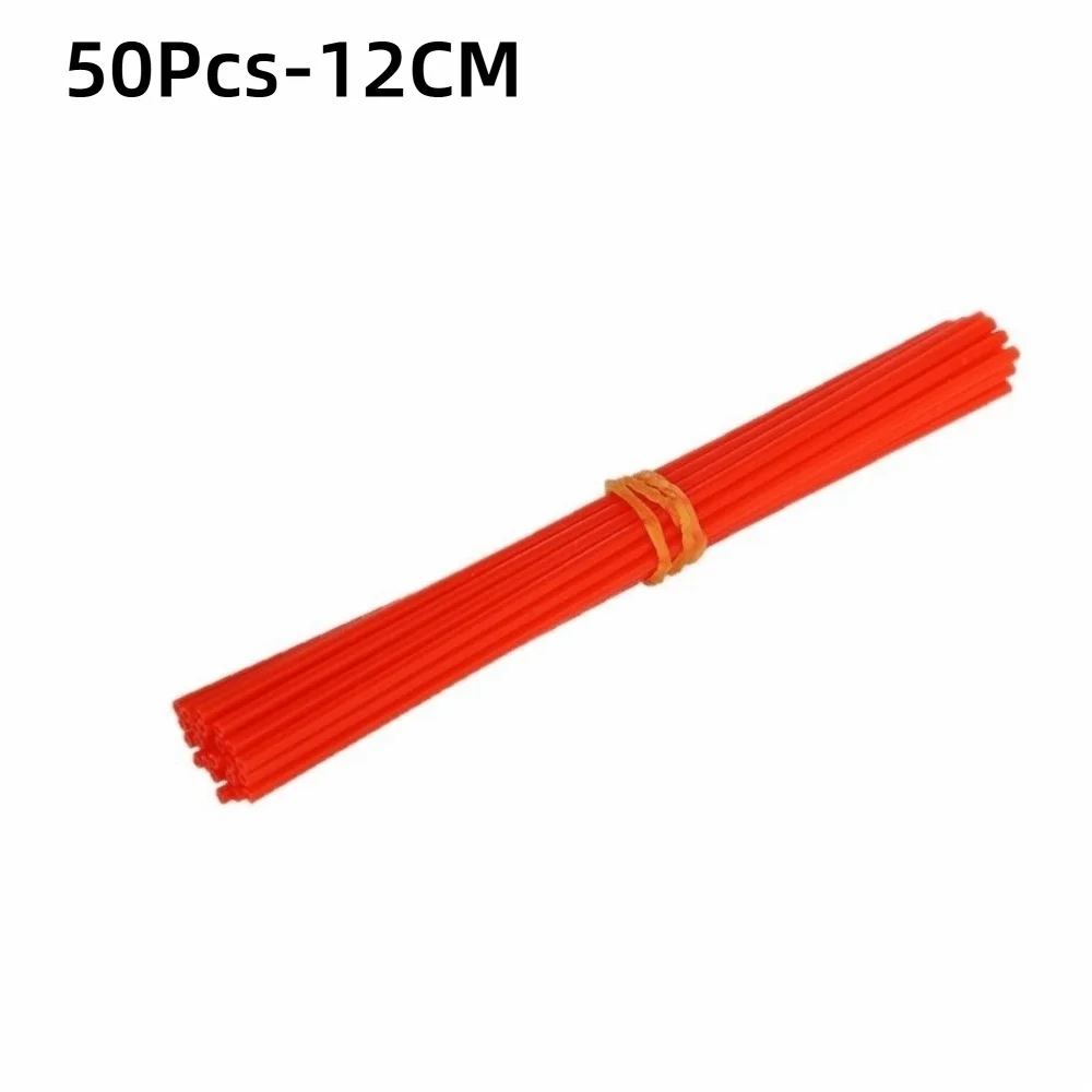 Plastic Tube Spray Can Extension Straw 12cm Length Red Color Rust Remover Straw Extended Replacement Tips Accessories Quake 50Pcs