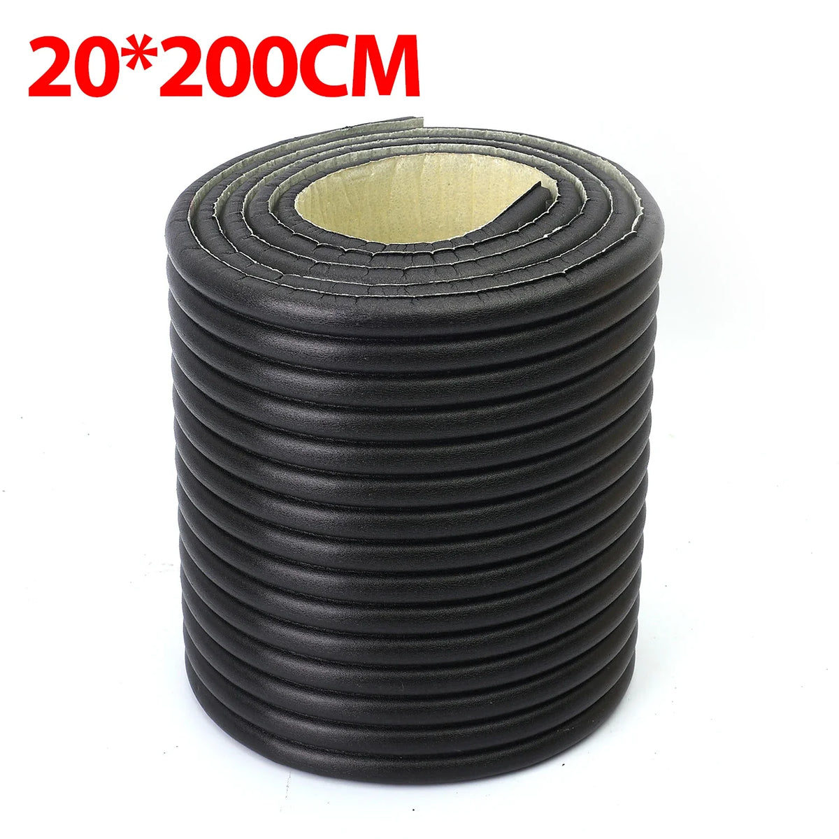 Upgraded W Shaped Anti Collision Strip XPE Foam 3D Wall Decal Protector Baby Safety Soft Padding for Furniture Doors Home Decor Quake Black 1Roll (2M)
