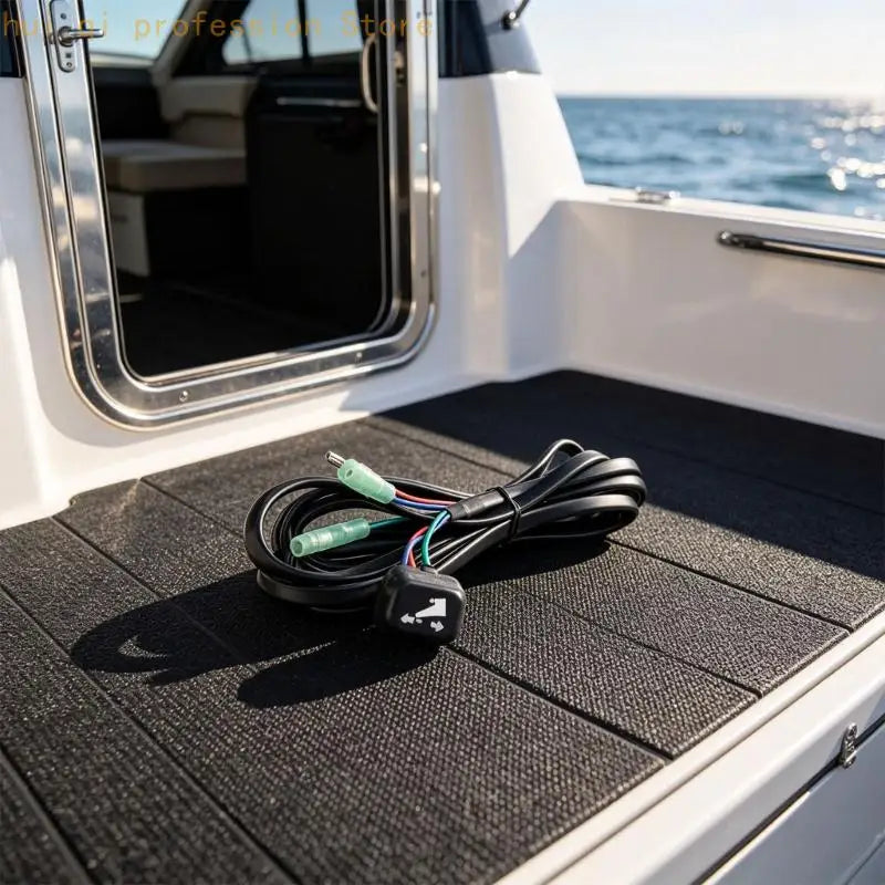 Marine Trim Service Button Assembly with Terminal Ends and H8WE Quake