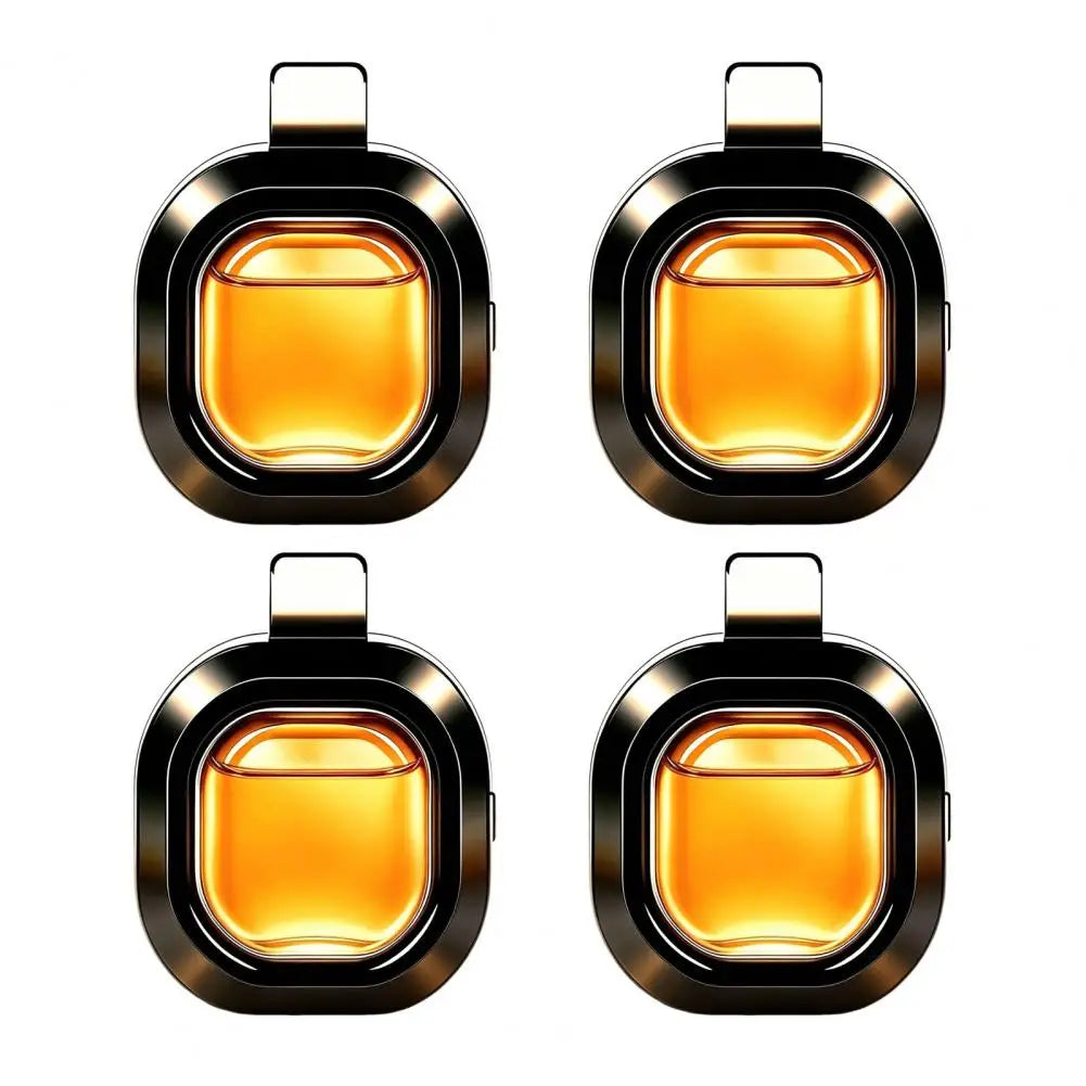 Auto Odor Remover 4pcs Car Vent Air Freshener Clips Wind-powered Scent Diffuser with Breathable Membrane Leak-proof for Auto Quake C China