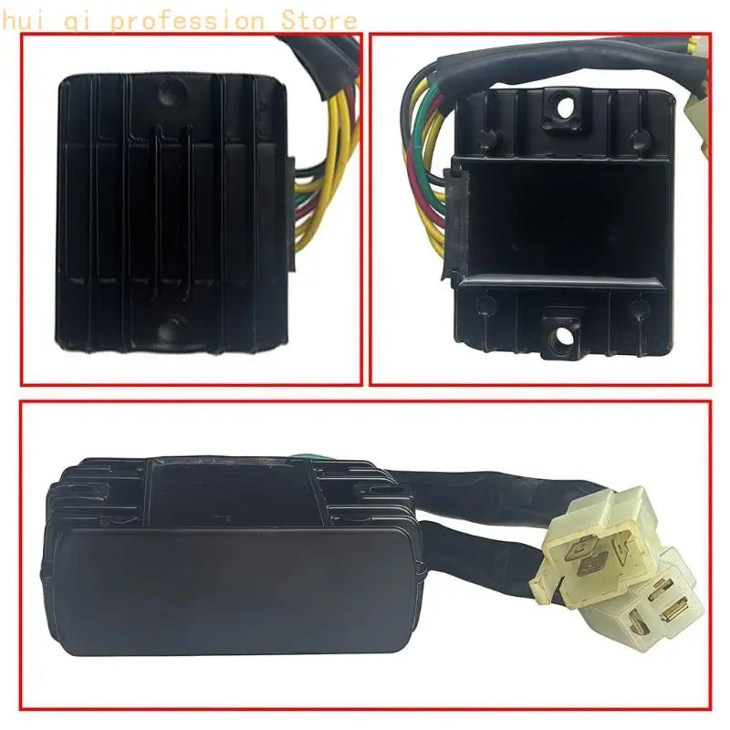 Motorcycle Electrical Repair Regulator, 12V Current Control Assembly with Molded Terminal Ends, For GY6 50cc to 250cc Garage Quake
