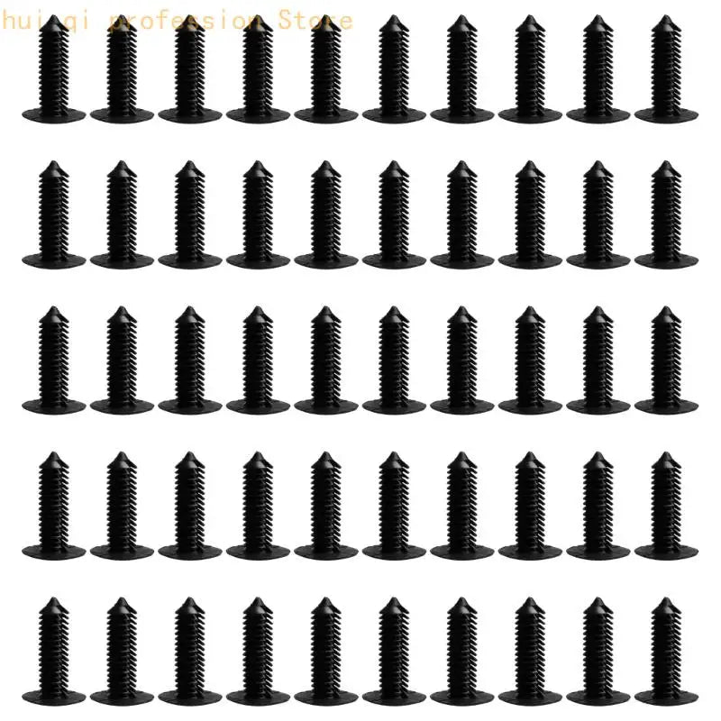 Car Headliners Fasteners Plastic Rivet Clips Trunk Panel Secure Trim Retainers H8WE Quake 50 pieces China Mainland