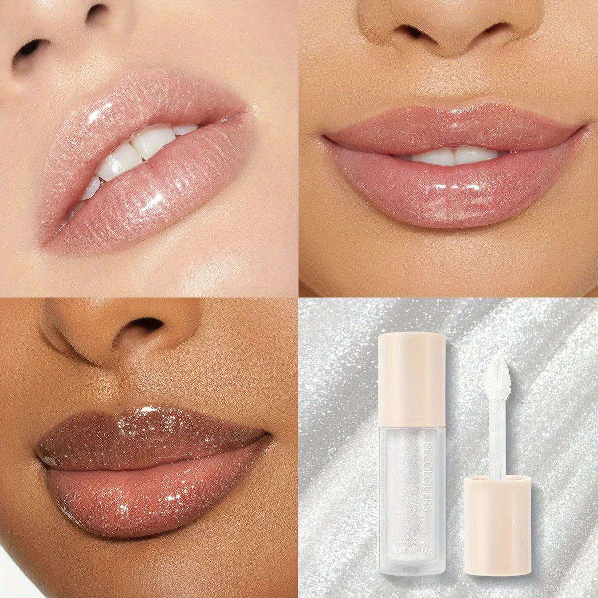 Moisturizing And Lip Lacquer Sparkling Lip Gel Lip Gloss Shiny And Glittery Glass Lips Daily Makeup Water Glossy Lip Color Quake