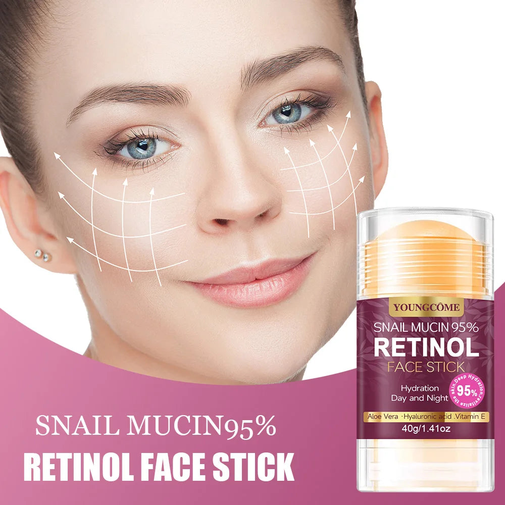 Snail Mucus Retinol Face Treatment Bar with Firming Elasticity Improve Loose Skin Lotion Moisturizes Brightenskin Products Quake