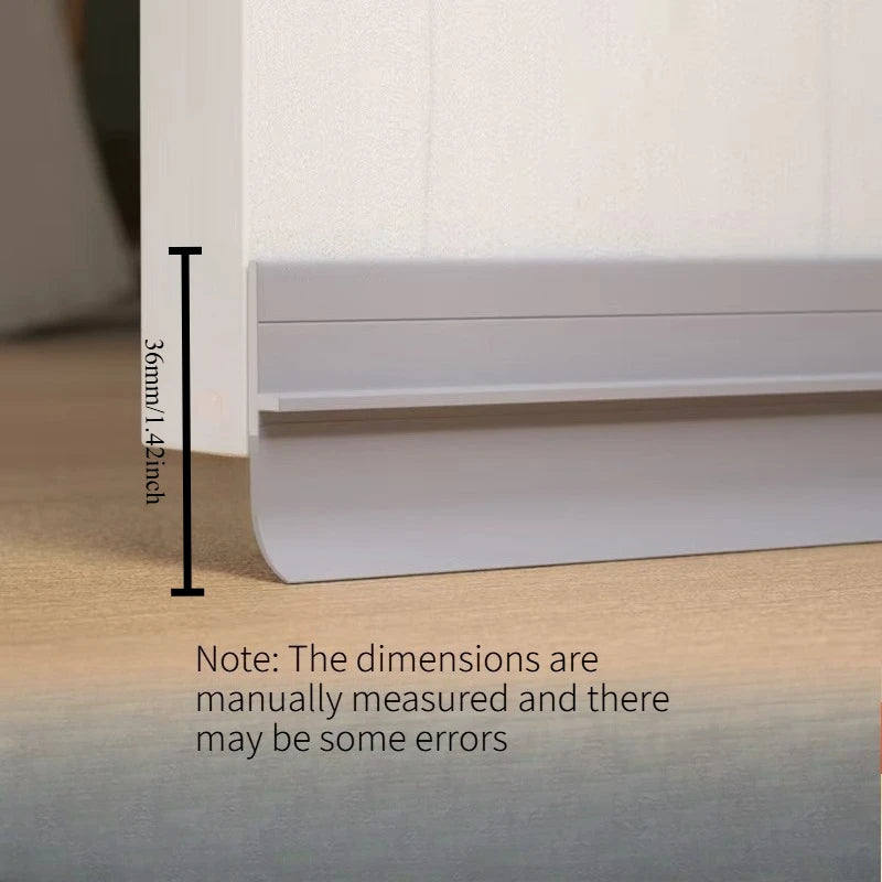 1PC Under Door Draft Stopper Sound Insulation Seal Strip Block Air Leakage Door Gap Baffle for Bedroom Door Bottom Wind Proof Quake