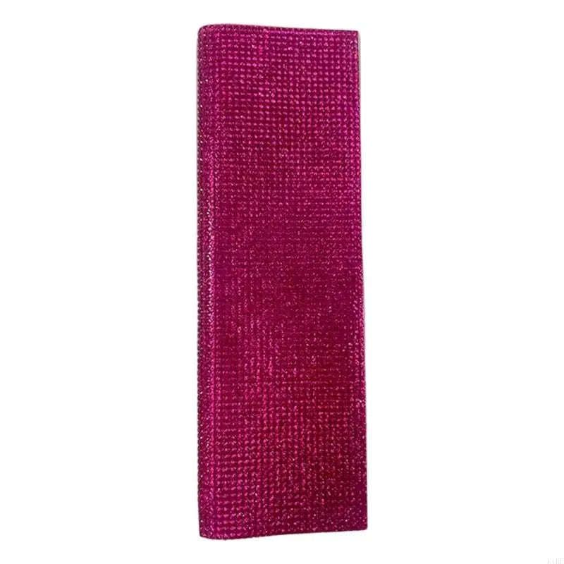 Rhinestones Microphone Handle Sleeve for Wireless Microphone Handle, Sparkly Grip Cover with Soft Inner Liner for Karaoke K1KF Quake 7 CN